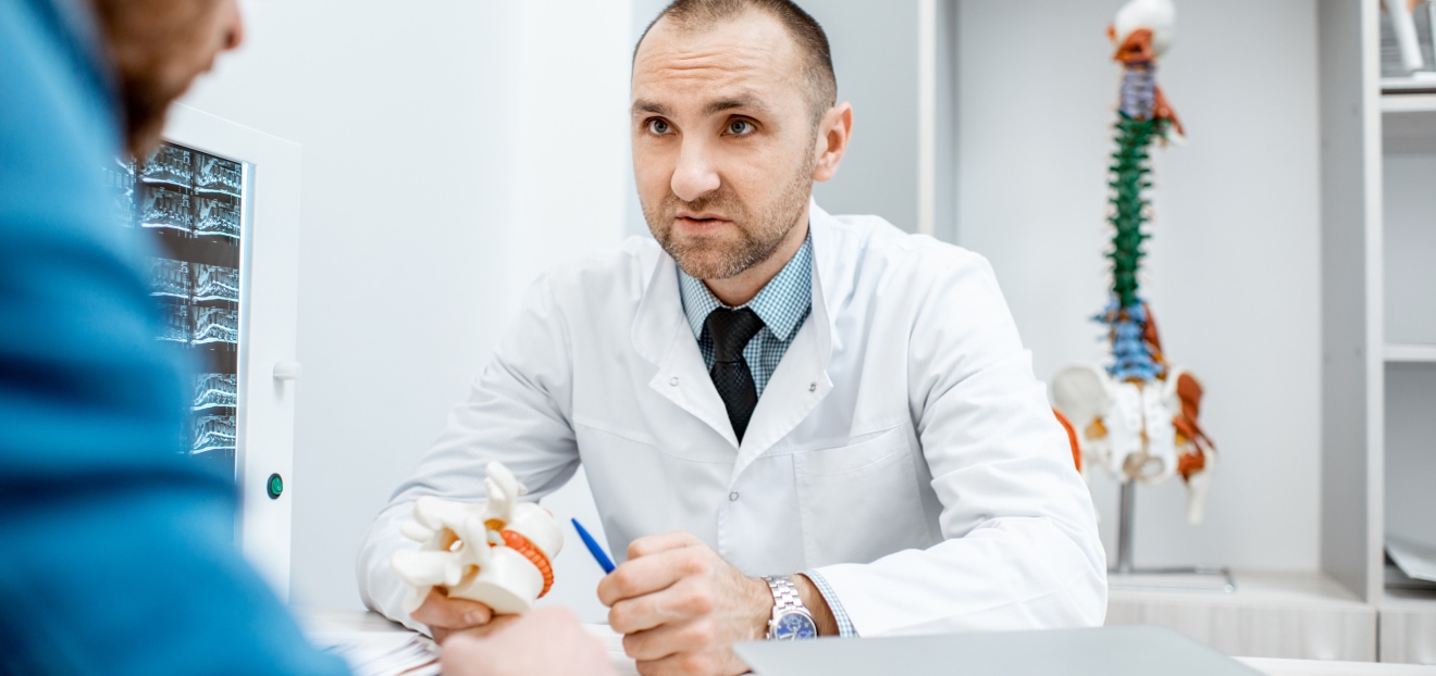 MRTBilder bei einer LWS Entzündung